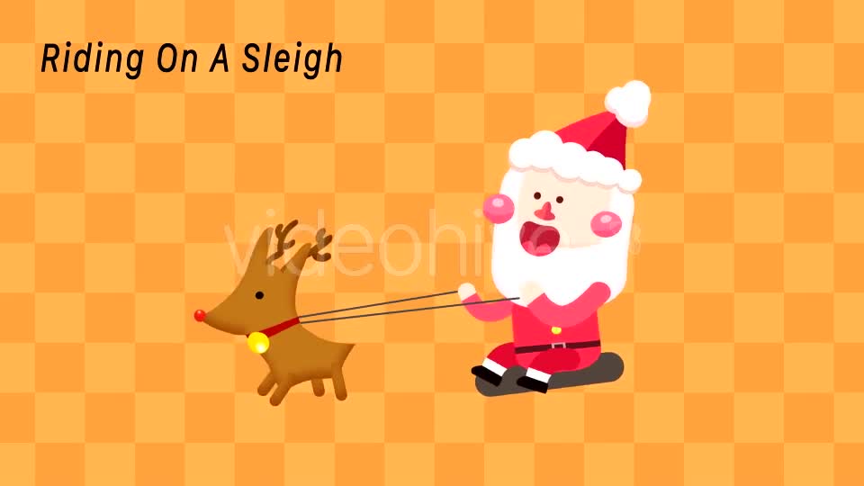 Cartoon Santa Claus Character Poses Animation Pack Videohive 13388436 Motion Graphics Image 2
