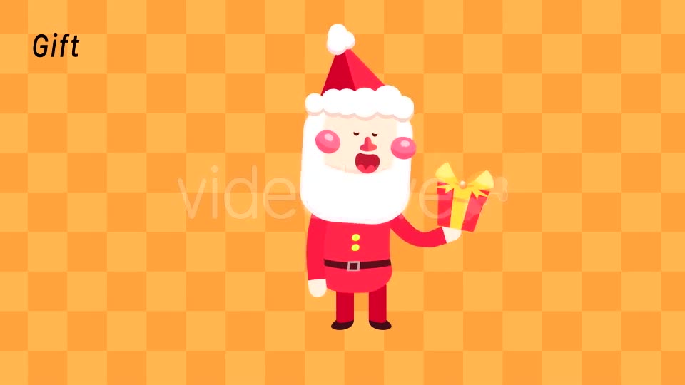 Cartoon Santa Claus Character Poses Animation Pack Videohive 13388436 Motion Graphics Image 3