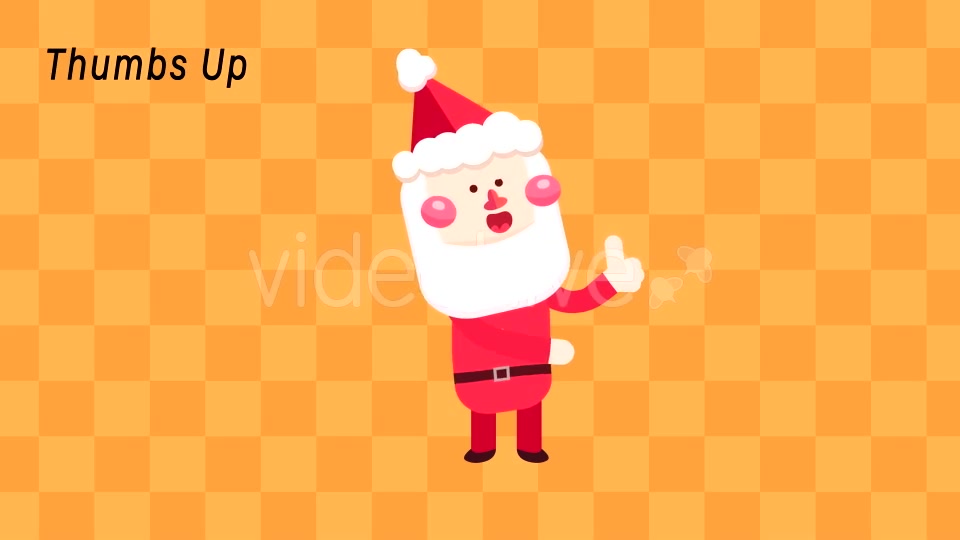 Cartoon Santa Claus Character Poses Animation Pack Videohive 13388436 Motion Graphics Image 4