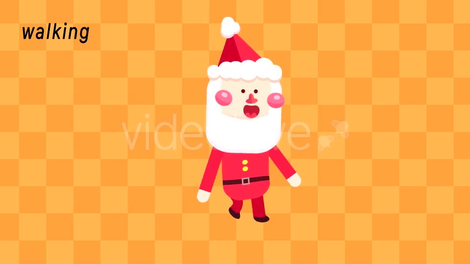 Cartoon Santa Claus Character Poses Animation Pack Videohive 13388436 Motion Graphics Image 5