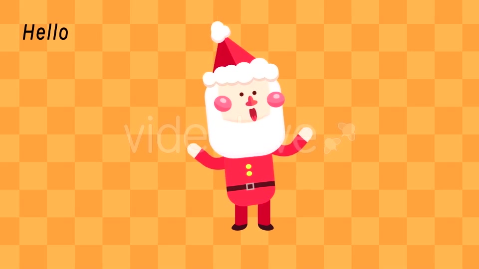 Cartoon Santa Claus Character Poses Animation Pack Videohive 13388436 Motion Graphics Image 8