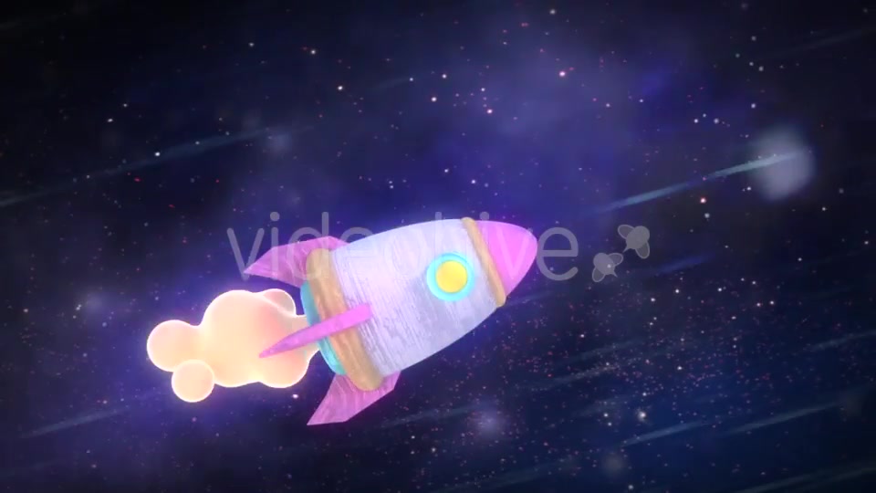 Cartoon Space Rocket 2 in 1 Pack Videohive 19912787 Motion Graphics Image 8