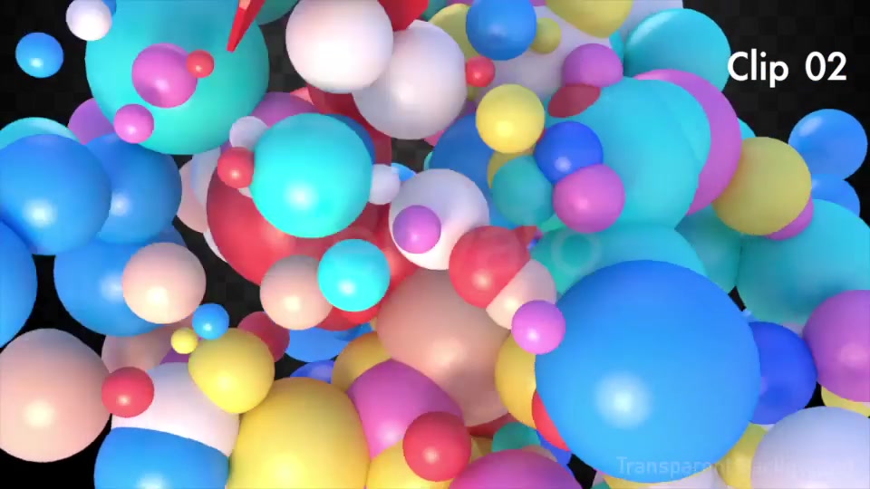 Cartoon Space Rocket Transitions with Colorful Balls Pack Videohive 22744225 Motion Graphics Image 11