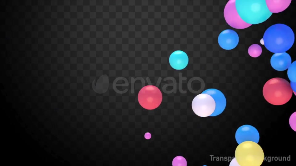 Cartoon Space Rocket Transitions with Colorful Balls Pack Videohive 22744225 Motion Graphics Image 7
