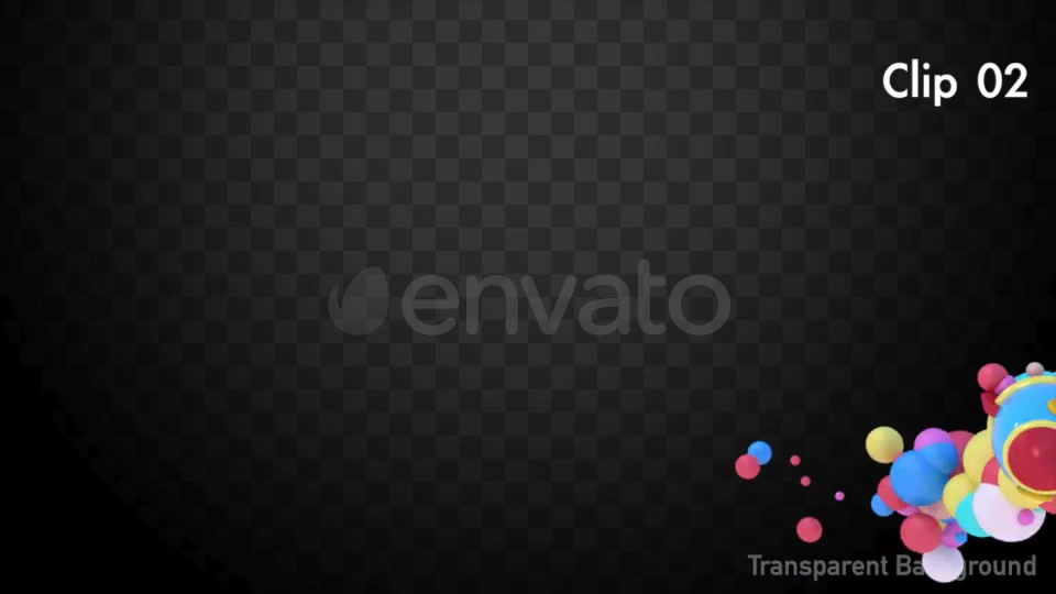 Cartoon Space Rocket Transitions with Colorful Balls Pack Videohive 22744225 Motion Graphics Image 8
