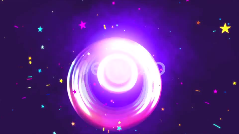 Cartoon Space Tunnel Videohive 21528777 Motion Graphics Image 1