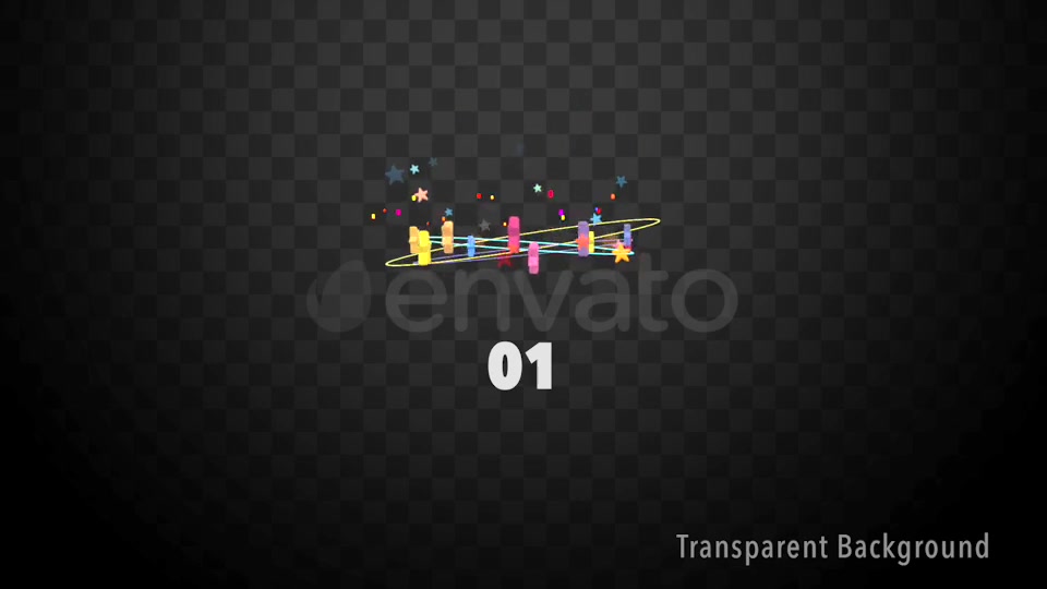 Cartoon Spinning Stars Pack Videohive 21880056 Motion Graphics Image 4