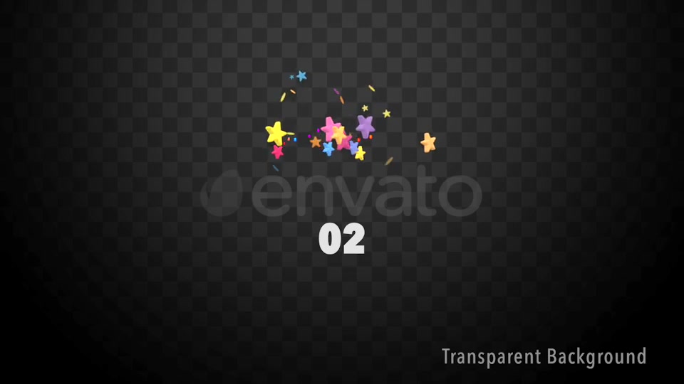 Cartoon Spinning Stars Pack Videohive 21880056 Motion Graphics Image 5