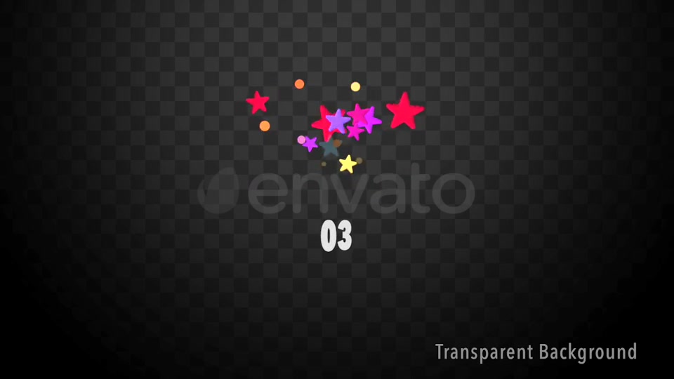Cartoon Spinning Stars Pack Videohive 21880056 Motion Graphics Image 6
