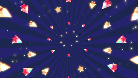 Cartoon Stars Background - 19700150 Videohive Download