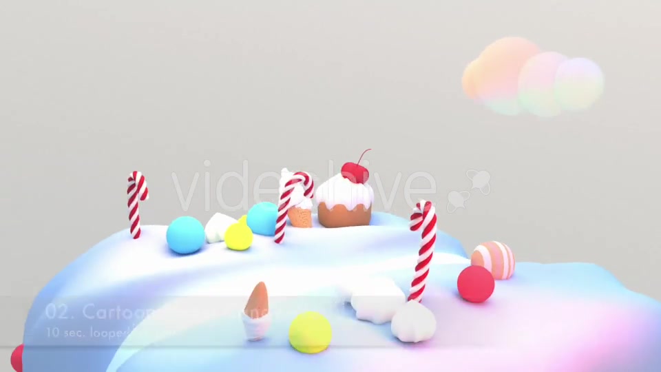 Cartoon Sweet Candy World 2 Videohive 20046409 Motion Graphics Image 8