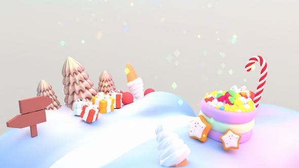 Cartoon Sweet Candy World 2 - 20046409 Download Videohive