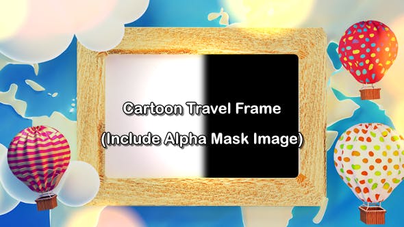 Cartoon Travel Frame - 19749625 Download Videohive