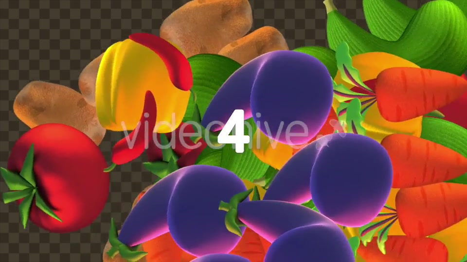 Cartoon Vegetables Transitions Videohive 19793695 Motion Graphics Image 9