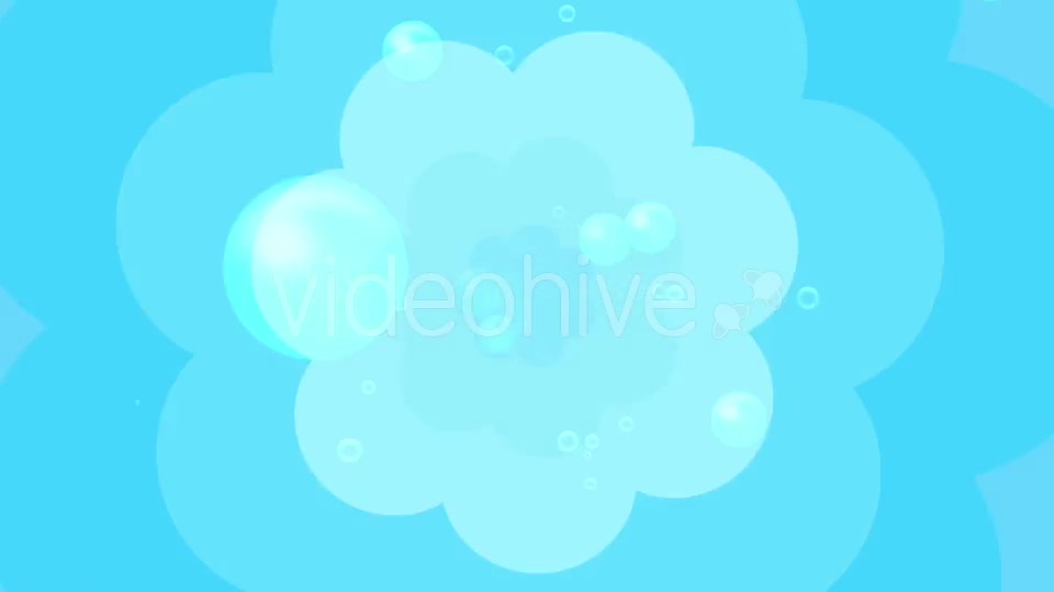 Cartoon Water Bubbles Background Videohive 19829865 Motion Graphics Image 10