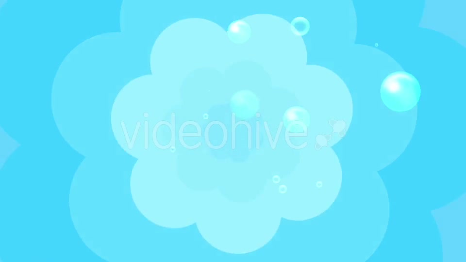 Cartoon Water Bubbles Background Videohive 19829865 Motion Graphics Image 2