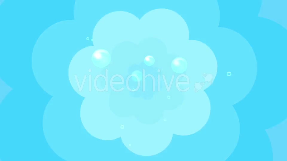 Cartoon Water Bubbles Background Videohive 19829865 Motion Graphics Image 3