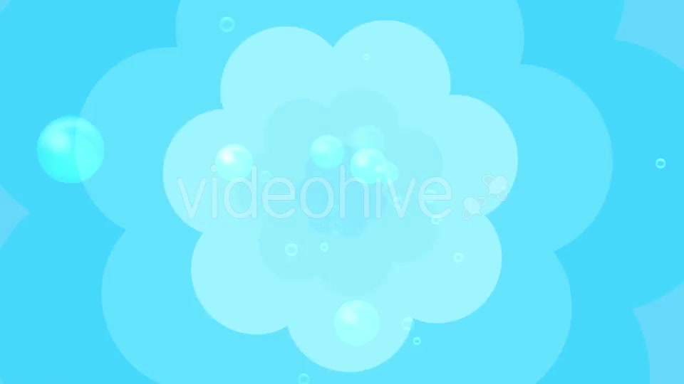 Cartoon Water Bubbles Background Videohive 19829865 Motion Graphics Image 4