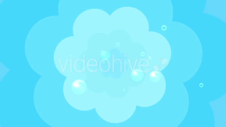 Cartoon Water Bubbles Background Videohive 19829865 Motion Graphics Image 6