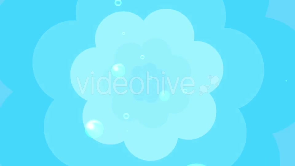 Cartoon Water Bubbles Background Videohive 19829865 Motion Graphics Image 7