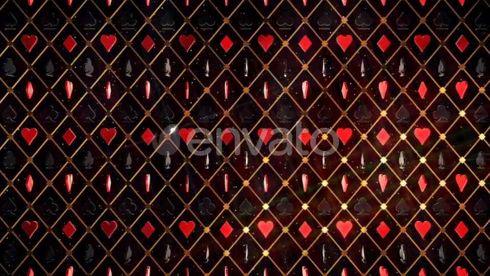 Casino Pattern 03 HD Videohive 21821875 Motion Graphics Image 6