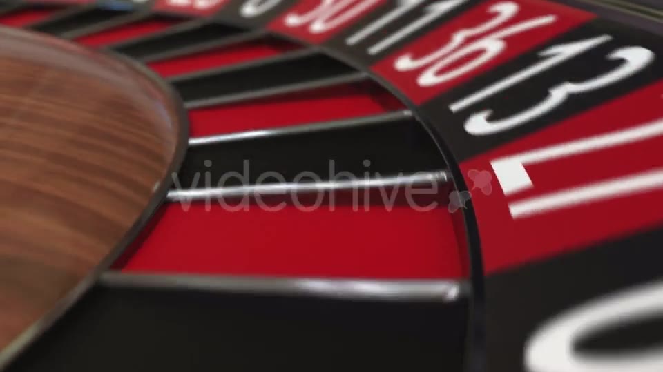 Casino Roulette Wheel Ball Hits 1 One Red Videohive 21123181 Motion Graphics Image 2