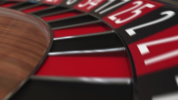 Casino Roulette Wheel Ball Hits 1 One Red - 21123181 Videohive Download
