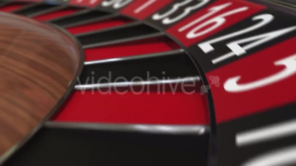 Casino Roulette Wheel Ball Hits 7 Seven Red Videohive 21123228 Motion Graphics Image 2