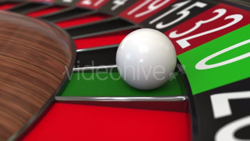 Casino Roulette Wheel Hits Zero Videohive 21123225 Motion Graphics Image 5