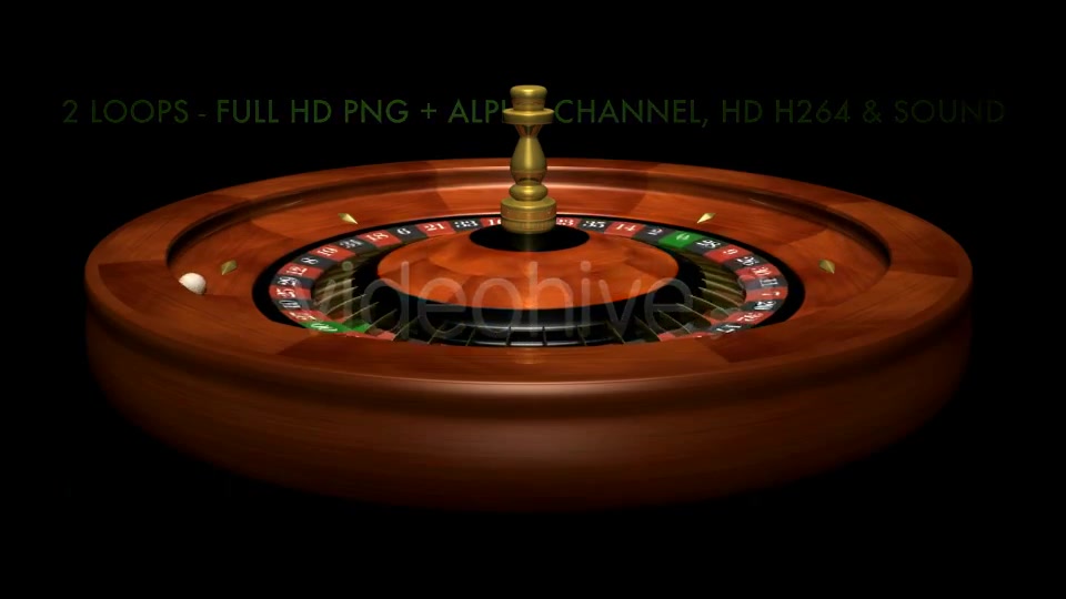 Casino Roulette Wheel Pack Of 2 Loops Videohive 5107320 Motion Graphics Image 5