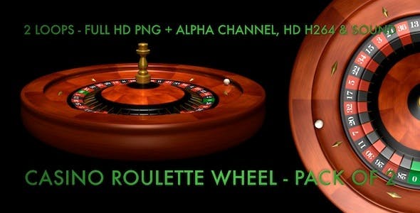 Casino Roulette Wheel Pack Of 2 Loops - Videohive 5107320 Download