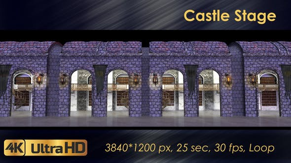 Castle Stage Scene - Download 23034527 Videohive