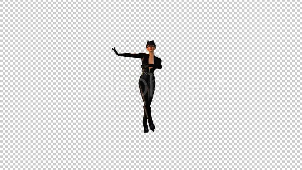 Cat Woman Sexy Dance Videohive 19526123 Motion Graphics Image 3