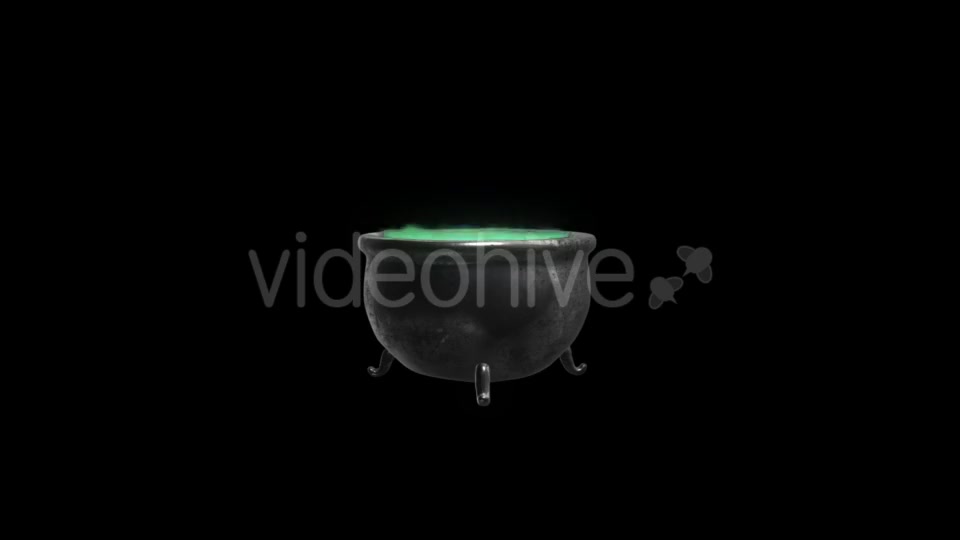 Cauldron Witch With Green Liquid Videohive 18310408 Motion Graphics Image 2