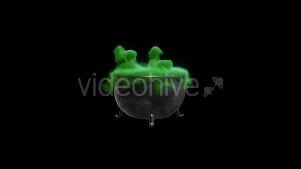 Cauldron Witch With Green Liquid Videohive 18310408 Motion Graphics Image 3