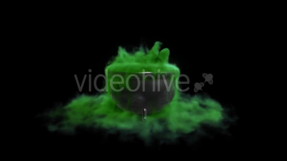 Cauldron Witch With Green Liquid Videohive 18310408 Motion Graphics Image 6