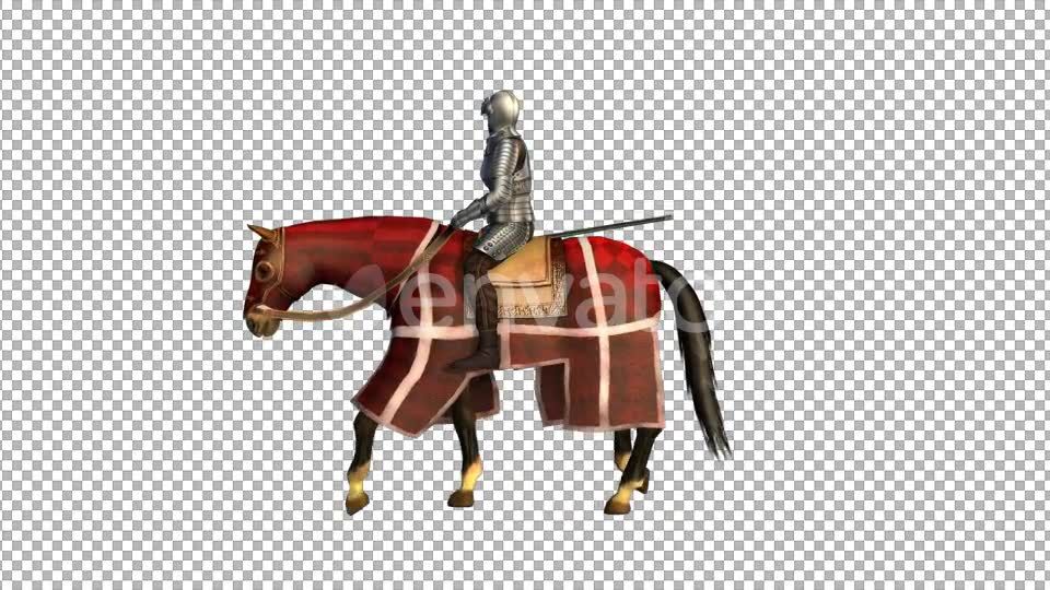 Cavalry and Medieval War Horse Videohive 21952907 Motion Graphics Image 2