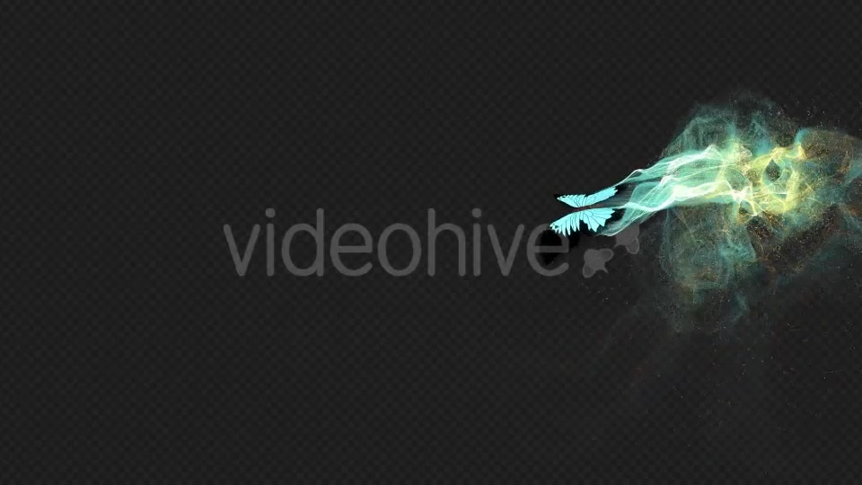 Cayn Butterfly Gorgeous Particle Light Trailing Flying V1 HD Videohive 19522132 Motion Graphics Image 9