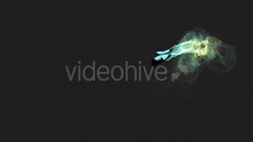 Cayn Butterfly Gorgeous Particle Light Trailing Flying V2 HD Videohive 19522145 Motion Graphics Image 9