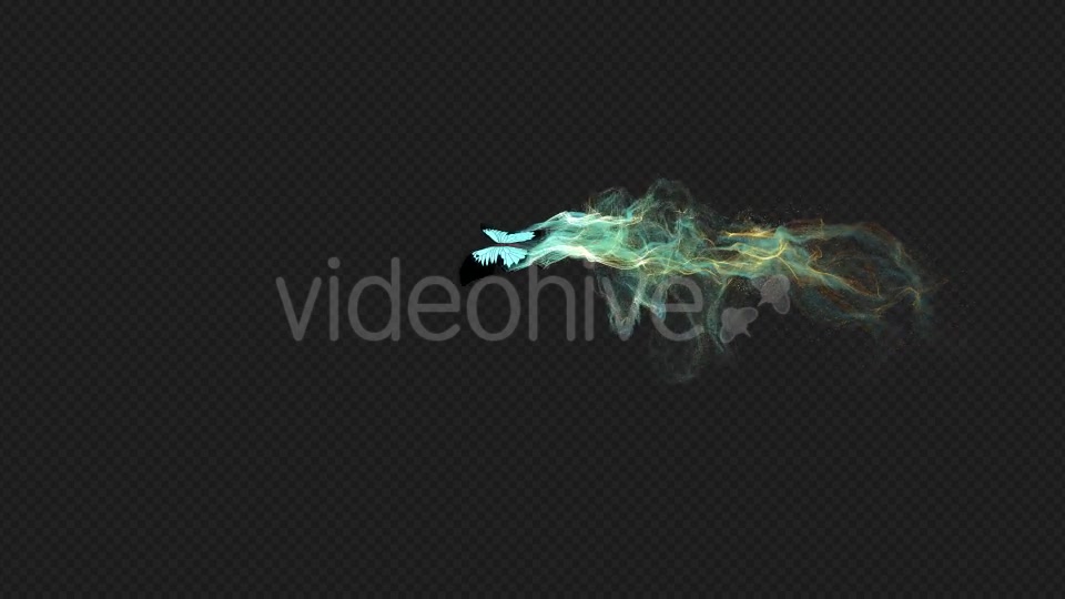 Cayn Butterfly Gorgeous Particle Light Trailing Flying V2 Videohive 19501800 Motion Graphics Image 6