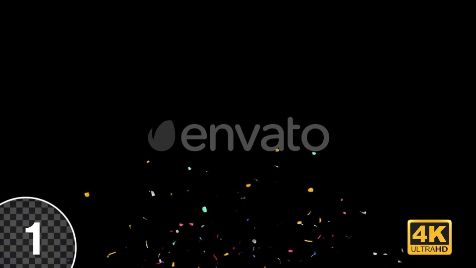 Celebration 4K Confetti Explosions Videohive 24130782 Motion Graphics Image 4