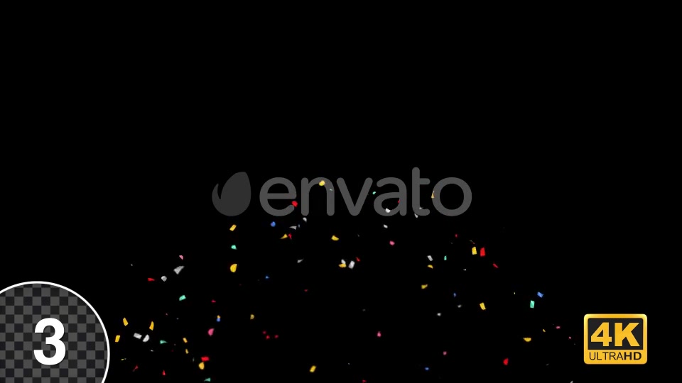 Celebration 4K Confetti Explosions Videohive 24130782 Motion Graphics Image 8
