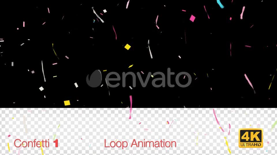 Celebration 4K Confetti Pack Videohive 24310880 Motion Graphics Image 1