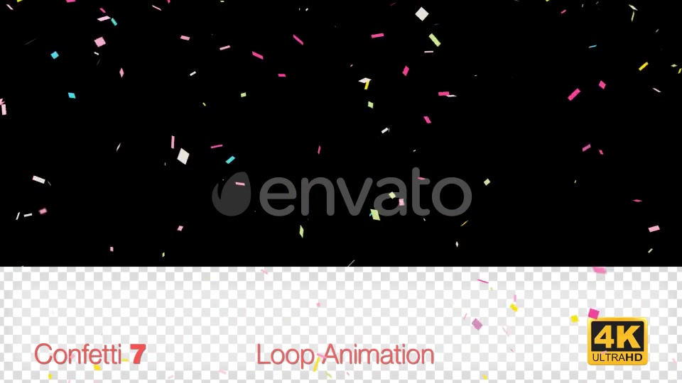 Celebration 4K Confetti Pack Videohive 24310880 Motion Graphics Image 6