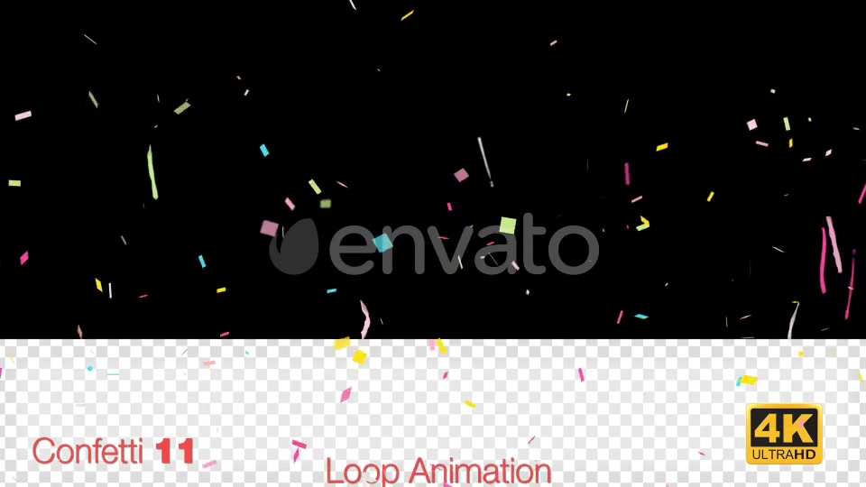 Celebration 4K Confetti Pack Videohive 24310880 Motion Graphics Image 9