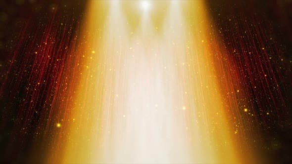 Center Awards Stage with Red Curtain - Videohive 23171592 Download