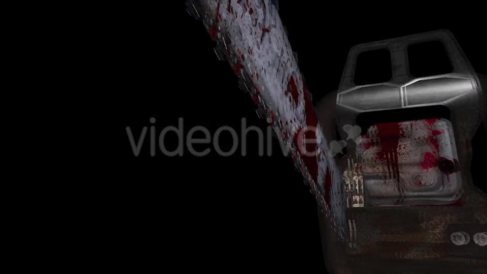 Chainsaw Attack Happy Halloween Videohive 12989562 Motion Graphics Image 2