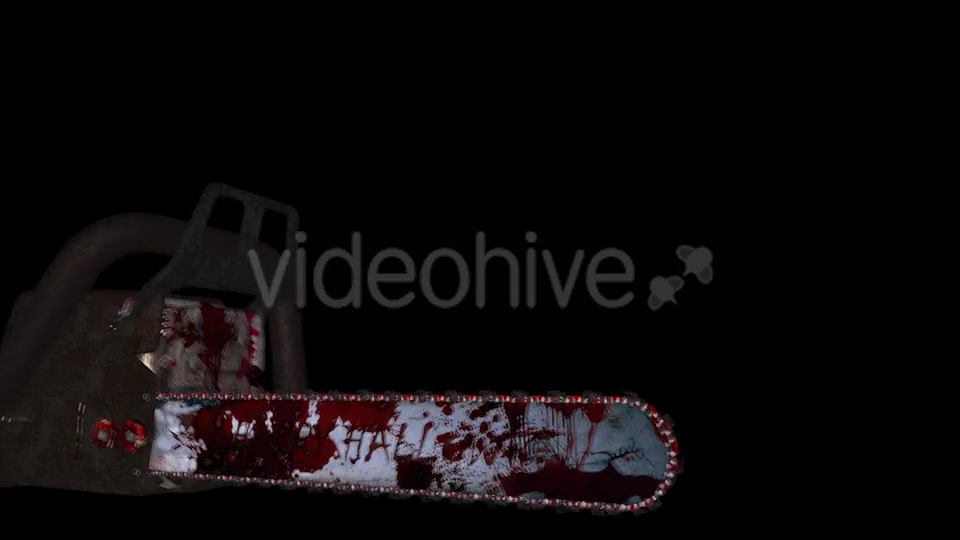 Chainsaw Attack Happy Halloween Videohive 12989562 Motion Graphics Image 5