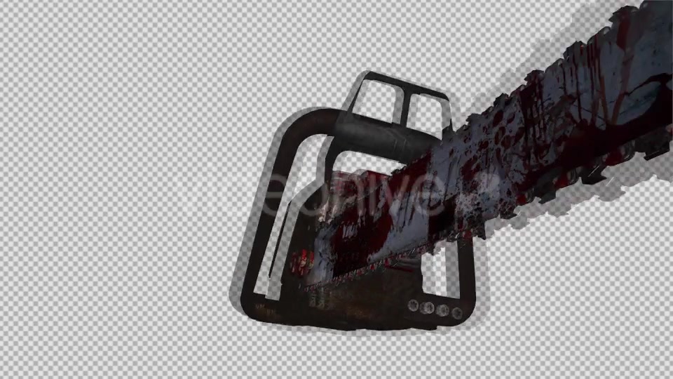 Chainsaw Attack Happy Halloween Videohive 12989562 Motion Graphics Image 7