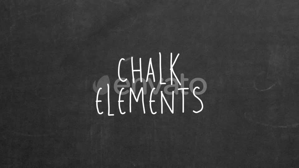 Chalk Elements Videohive 24581249 Motion Graphics Image 1